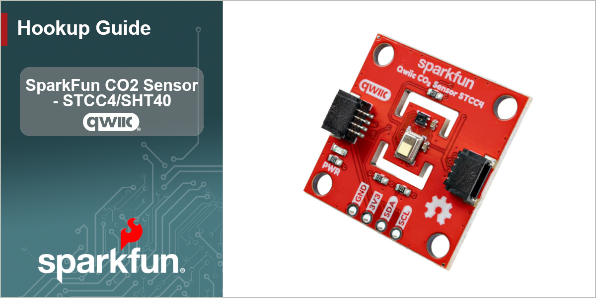 SparkFun CO2 Sensor - STCC4/SHT40 (Qwiic) Banner Image