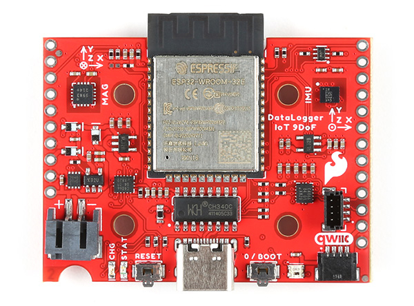 Datalogger Iot - 9dof (Top View)