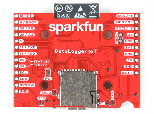 Datalogger Iot (Bottom View)