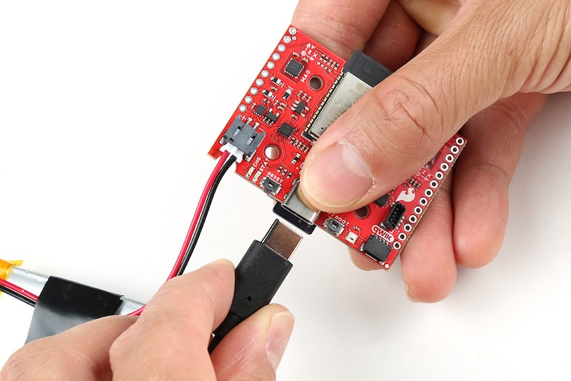 DataLogger IoT Connecting USB