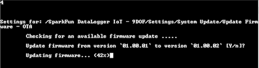 OTA Update Downloading