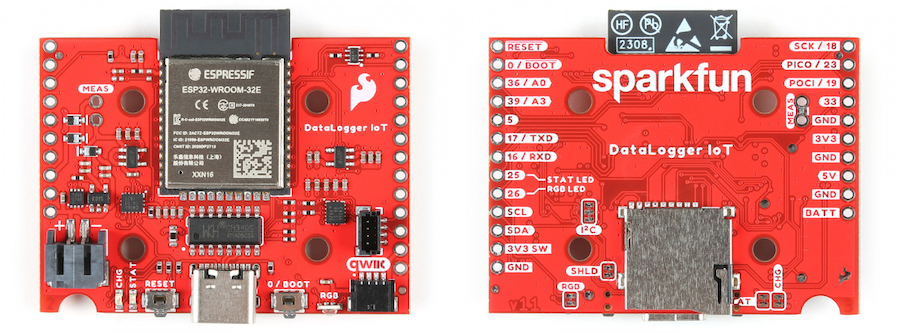 Datalogger IoT (Top View)