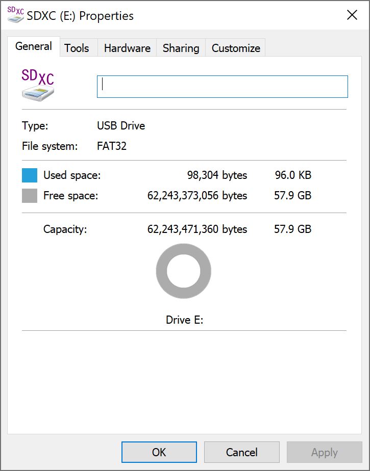 Check File System Windows