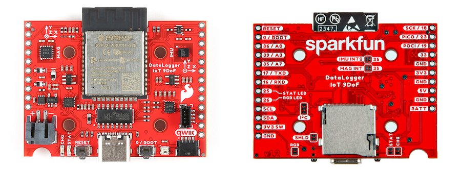 Datalogger Iot - 9dof (Top View)