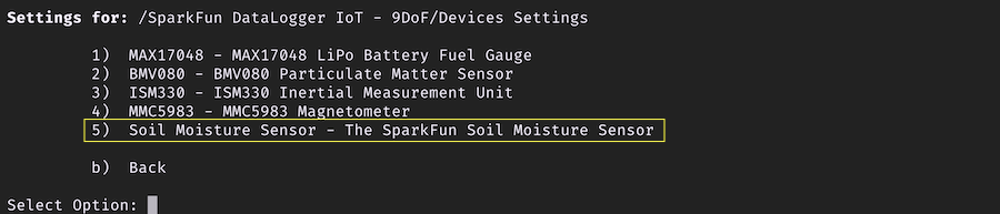 Soil Moisture Device