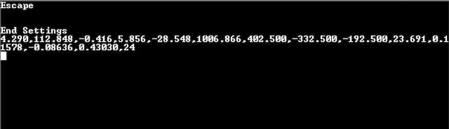Output when Cancelling Changes