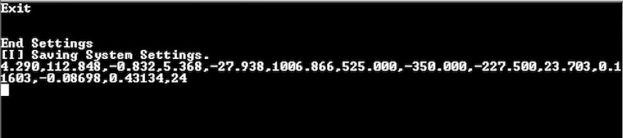 Output Save Settings