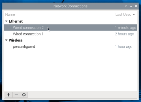 Network connections