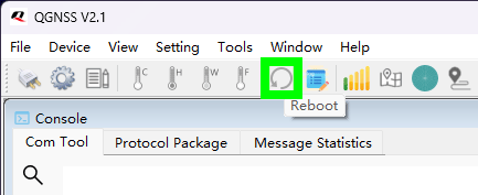 Reboot button