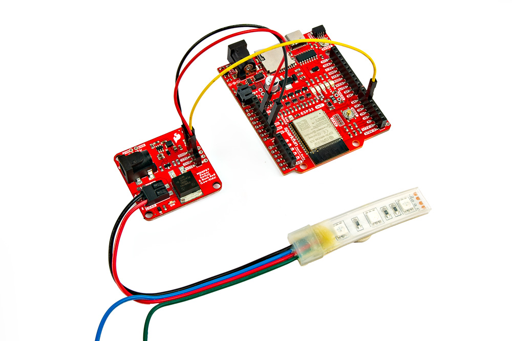 12V LED Strip to MOSFET Power Switch