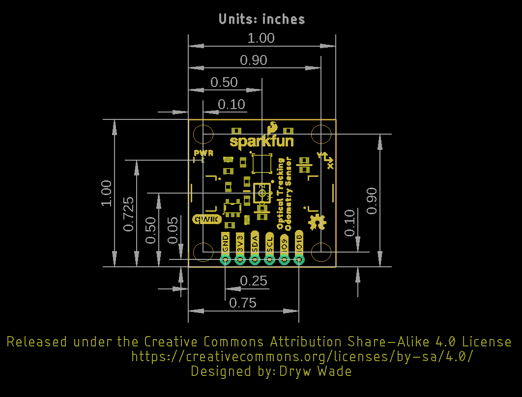 Board measures 1" by 1"