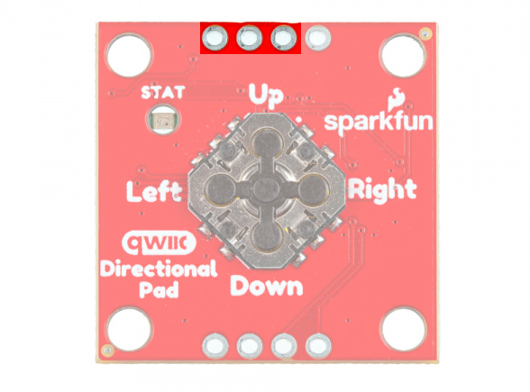 PCA9554 Highlighted - Top View