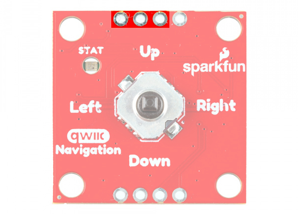 PCA9554 Highlighted - Top View