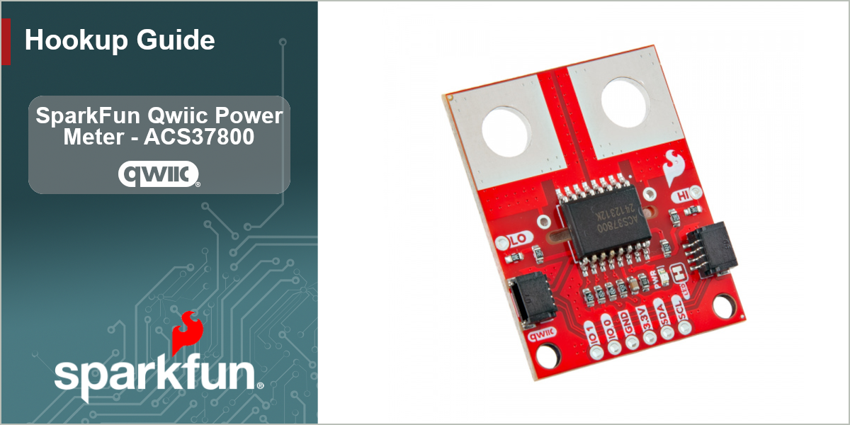 Qwiic Power Meter Hookup Guide banner image