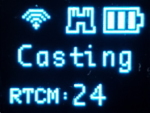 RTK Facet in Transmit Mode with NTRIP