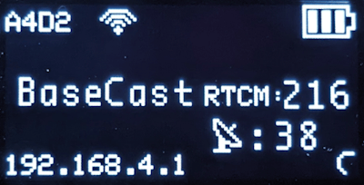 SparkFun RTK EVK Mode Menu