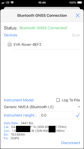 RTK EVK SW Maps (iOS)