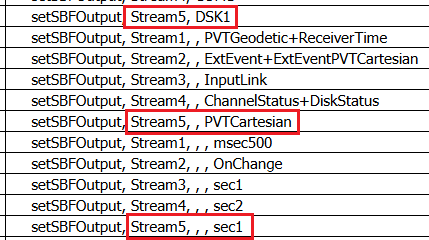 The mosaic-X5 configurations web page custom configuration