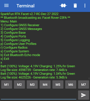 System output over Bluetooth