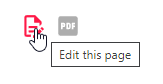 Edit button on page