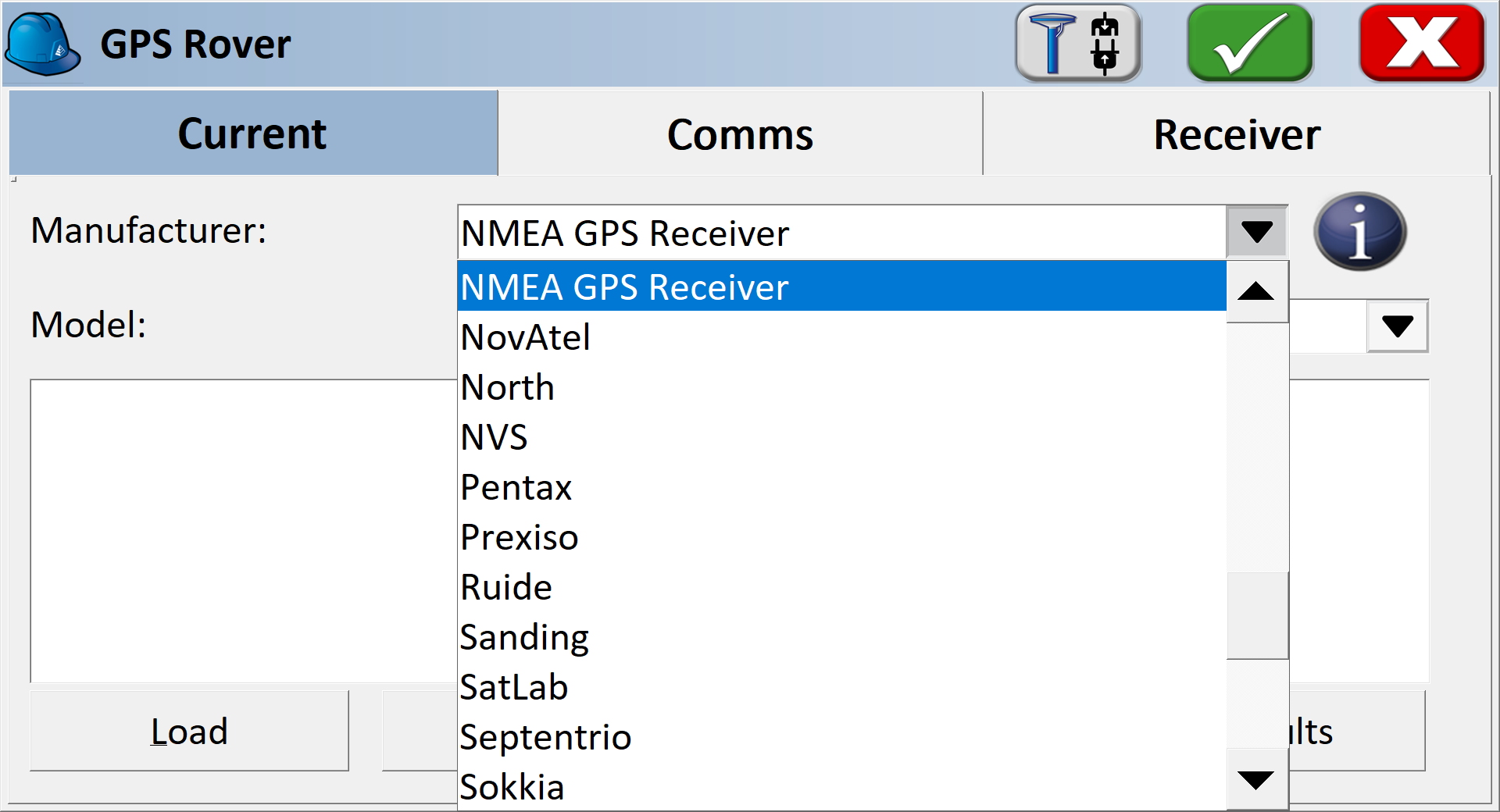 Select NMEA GPS Receiver