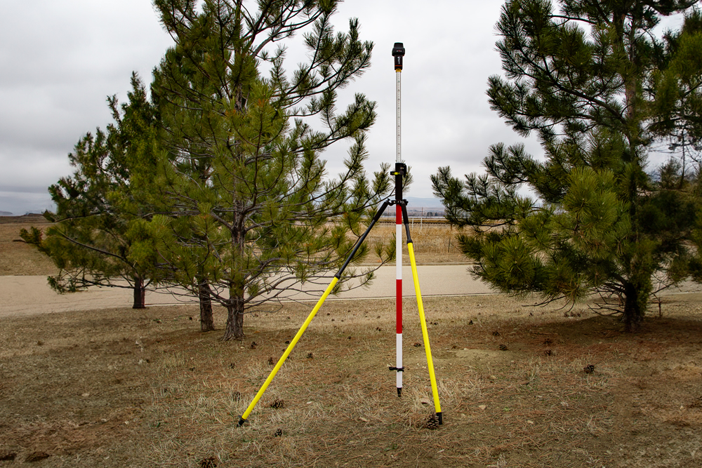 RTK Torch on a Monopod + Bipod