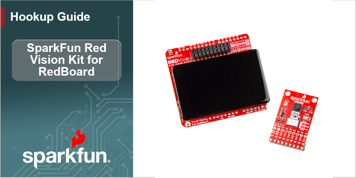 Banner image for the Red Vision Kit for RedBoard