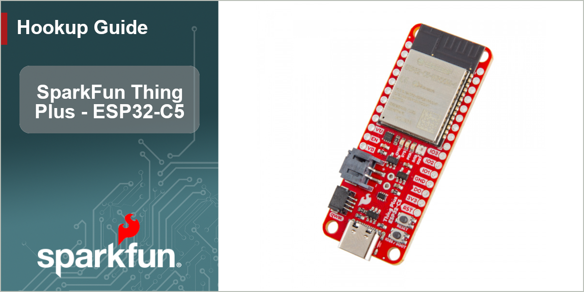 Thing Plus - ESP32-C5 Banner Image