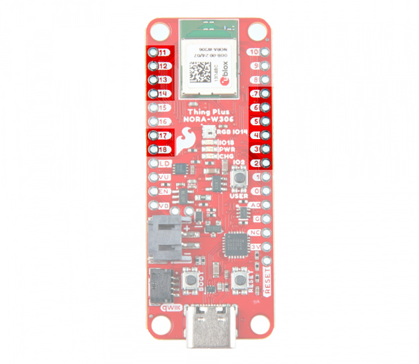 PWM Pins Highlighted