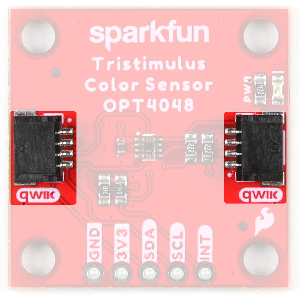 Hardware Overview - SparkFun Tristimulus Color Sensor