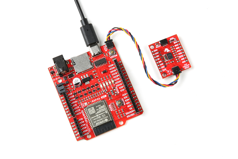 Hardware Hookup - SparkFun VR IMU Breakout - BNO086 (Qwiic) Hookup Guide