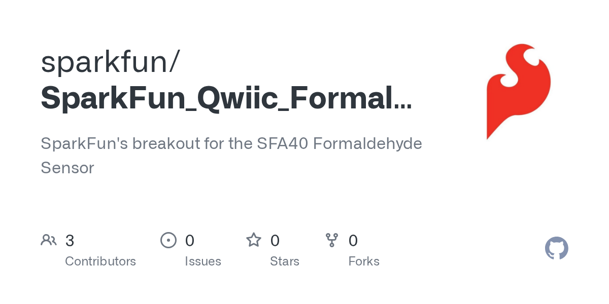 SparkFun Qwiic Formaldehyde Sensor SFA40