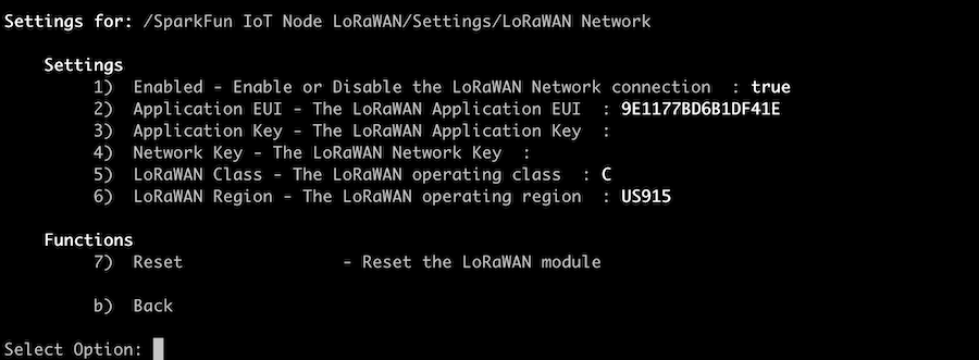 LoRaWAN Network